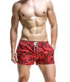 Jinquedai  Summer Hot Short Men Board Shorts Coconut Leaf Pattern Sea Beach Style Men Shorts Men Quick Dry Shorts Trunks jinquedai