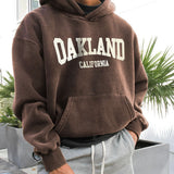 Jinquedai winter outfits men Plus Size Vintage Men's Auckland Casual Printed Hoodie Autumn Outdoor Leisure Sweater jinquedai