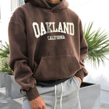 Jinquedai winter outfits men Plus Size Vintage Men's Auckland Casual Printed Hoodie Autumn Outdoor Leisure Sweater jinquedai