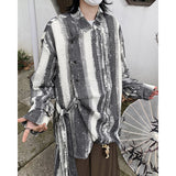 Jinquedai masc outfits 24 Spring and Summer Men's Blooming New Chinese Oblique Placket Shirt jinquedai