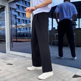 Jinquedai classy outfits Join for Payment Men's Draping Wide-Leg Pants Loose Trousers Men's Solid Color Suit Pants Men's Pants jinquedai