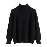 Jinquedai fall outfits men Turtleneck Sweater Men's Korean-Style Loose Winter New Men's Inner Wear Thickened Pullover Knitted Bottoming Shirt Woolen Clothes jinquedai