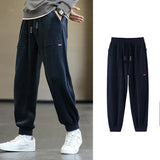 Jinquedai New Autumn Winter Corduroy Sweatpants Men Baggy Joggers Fashion Streetwear Loose Casual Harem Pants Plus SIze 8XL jinquedai