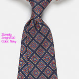100% Silk Neckties Mens Tie Fashion Neck ties Wedding Ties Mix Color Business Tie  8cm Blue Silk Ties zometg jinquedai