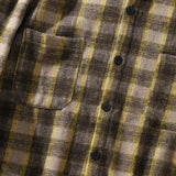 Jinquedai HipHop Men Streetwear Harajuku Shirt Vintage Brushed Plaid Print Flannel Shirt Casual Male Fleece Long Sleeve Thick Shirt Jacket jinquedai