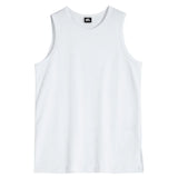 Jinquedai Solid Color Cotton Vests 2024 Spring Summer Korean Style Loose Tank Top Fashion Male Casual Sleeveless T-shirt jinquedai