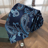 Luxurious Floral Contrasting Colors Classic Men Necktie Formal Original Gift For Man Daily Wear Accessories Cravat Wedding Party jinquedai