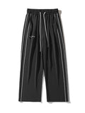 Jinquedai Techwear Parachute Cargo Pants Men Hip Hop Wide Leg Trousers Male Quick Drying Streetwear Loose Oversize Korean Hip Hop jinquedai