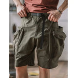 Cargo Shorts Men Summer Beach Loose Casual Work Trousers Male Big Size Black Outdoor Shorts Pants 5XL Breathable