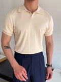 Jinquedai Summer Men Fashion Polo Shirts Short Sleeve Turn-down Collar Patchwork Casual Polos Mens Clothing Male Tops Pullover Streetwear jinquedai