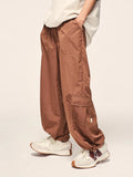 Cargo Parachute Pants Men Wide Leg Trousers Male Oversize Casual Loose Summer Streetwear Hip Hop Pocket Safari Style jinquedai