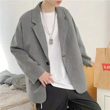 Jinquedai  Coat Men's Suit Jackets Black Chinese Male Blazer Single Breasted Elegant Fashion Classic Simple Original Fashionable New jinquedai