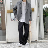 Jinquedai  Coat Men's Suit Jackets Black Chinese Male Blazer Single Breasted Elegant Fashion Classic Simple Original Fashionable New jinquedai