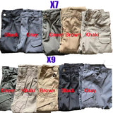 Men Tactical Climbing Cycling Sport Spring Fall Autumn Camping Hiking Fishing Army Military Trousers Waterproof Combat Pants 6XL jinquedai