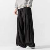 Jinquedai 2025 Spring Men Corduroy Harem Pants Men Casual Wide Leg Pants Male Oversize Jogger Harajuku Pants Men Oversized Trousers 5Xl jinquedai