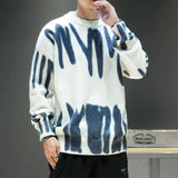 Jinquedai Spray Paint Soft Touch Knitted Sweater Jinquedai