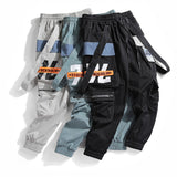 Jinquedai New Hot Jogger Leisure Sports Trousers Men Hip Hop Streetwear Beam Foot Cargo Pants Fashion Printing Men Pants jinquedai