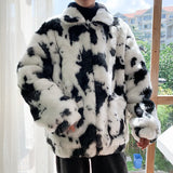 Jinquedai Winter New Men's Casual Parkas Oversize Korean Streetwear Woman Graphic Printed Parkas Fashion Male Clothing jinquedai