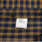 Jinquedai 6XL 7XL 8LX 9XL 10XL  men's business casual loose brand shirt autumn and winter thick warm cotton plaid shirt jinquedai