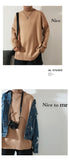 Jinquedai Men Oversized Turtleneck Sweaters Winter Korean Fashions Pullover Harajuku Black Knitwear jinquedai