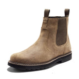 Men Chelsea Boots Spring Autumn Rome Slip-On High Wear-resisting Man Casual Shoes Men Botas Hombre jinquedai