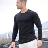 Men Gym Fitness T-shirt Cotton Shawl sleeve shirts Bodybuilding Slim Fit Workout Patchwork Casual Skinny Tee Tops Male Clothing jinquedai