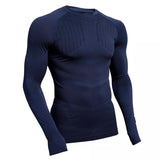 New Long Sleeve Running Shirt Men Rashgard Compression Shirt Sport T Shirt Men Quick dry Fitness Tops Workout Gym Shirt jinquedai