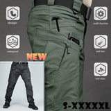 S-5XL Men Casual Cargo Pants Classic Outdoor Hiking Trekking Army Tactical Sweatpants Camouflage Military Multi Pocket Trousers jinquedai