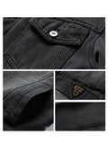 Men's Denim Jackets Winter Thick Jean Jacket Men Casual Overcoats Outdoor Windproof Jacket Fleece Warm Trench Coats Men jinquedai