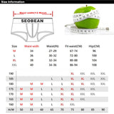 Jinquedai  Men's Sexy T Back Thong Cotton Underwear Breathable Sweat-absorbent Briefs For Man jinquedai