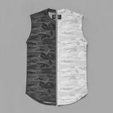 Sleeveless Sport T Shirt Men Fitness Tops Mesh Camo Running Tshirt Gym Shirt Quick Dry Sports T-Shirt jinquedai