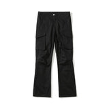 Back Zipper Pockets Retro Black Overalls for Men and Women Streetwear Casual Oversize Cargo Pants Loose Vibe Style Trousers jinquedai