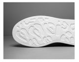 Fashion New Men Men Casual Shoes Flat Outdoor Fashion White Autumn Spring Leather Low Top Sneakers Male Non-Slip Work Breathable Thick Sole jinquedai