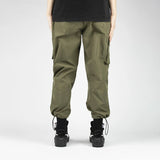 New men's trousers, leg-cutting pants, military overalls, fashion multi-pocket fashion jogger nylon sweatpants jinquedai