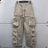 Jinquedai Travis Scott Cactus Jack Whoisjacov Pocket Cargo Pants Men Women Joggers Drawstring Sweatpants Trousers jinquedai