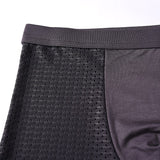 Jinquedai 8XL Plus Banboo Fiber Men Underwear Male boxer  Solid Panties Shorts Men's  Underpants Breathable Intimate Man boxers 4pcs jinquedai