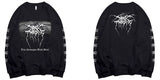 Dark Pullover Oversized Sweatshirt Rock Print Hoodie Heavy Death Metal Rock Streetwear Retro couple harajuku hoodie jinquedai