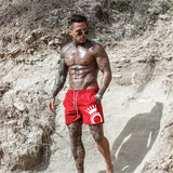 Jinquedai   New Men Gyms Fitness Bodybuilding Shorts Mens Summer Casual Cool Short Pants Male Jogger Workout Beach Brand Breechcloth jinquedai