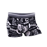 Sexy ice Silk Underwear Men Lovely Cartoon Print Boxer shorts Homme Male Comfortable Underpants Men's Boxers Breathable Panties jinquedai