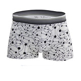 Sexy ice Silk Underwear Men Lovely Cartoon Print Boxer shorts Homme Male Comfortable Underpants Men's Boxers Breathable Panties jinquedai