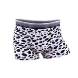 Sexy ice Silk Underwear Men Lovely Cartoon Print Boxer shorts Homme Male Comfortable Underpants Men's Boxers Breathable Panties jinquedai