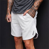 Summer Gym Shorts Men Fitness Sport Shorts Men Cotton Dry Fit Running Jogging Shorts Workout Outdoor Rashgard Short Pants jinquedai