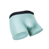 Jinquedai Men Sexy Ice Silk Seamless Boxer Pouch Sleepwear Breathable Underwear Pants Shorts Comfortable Bulge Panties Underpant jinquedai