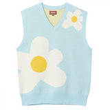 Luxury Golf Flower Le Fleur Tyler The Creator Men Sweater Vests Knit Casual Sweaters Vest Sleeveless High Drake jinquedai