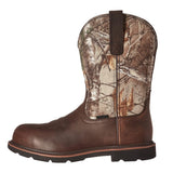 Autumn Winter Men Western Cowboy Boots Tree Element Embroidery Technology Retro Men's Boots EUR 38-48 jinquedai