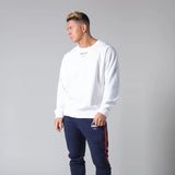 Men's clothing cotton streetwear casual men's long-sleeved T-shirt jogger gyms round neck fitness fashion sportswear jinquedai