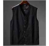 Jinquedai  Summer Men's Vests Casual Man Cotton Breathable Mesh Vest Sleeveless Jackets Man Outwdoor Fishing Waistcoats Clothing 8XL jinquedai