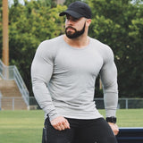 Men Gym Fitness T-shirt Cotton Shawl sleeve shirts Bodybuilding Slim Fit Workout Patchwork Casual Skinny Tee Tops Male Clothing jinquedai