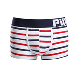 Fashion Striped  Underwear Boxer Male,Including High Quality Comfortable Cotton Men Underpants And Men's Panties. jinquedai