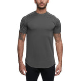 Camo Sport Shirt Men Short Sleeve Workout Gym TShirt Men Compression Running Tshirt Men Fitness Tops Sport T Shirt jinquedai